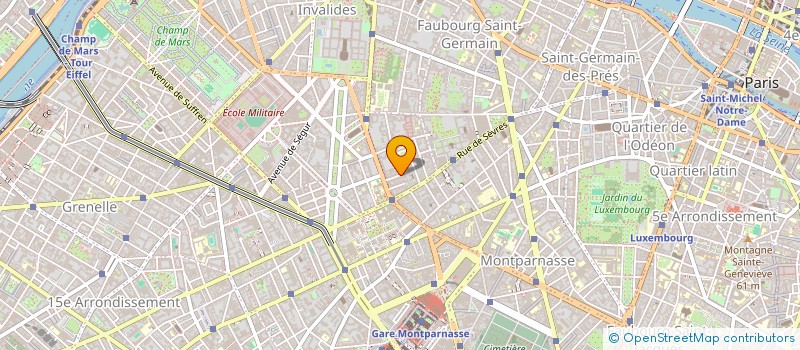 localisation de l'entreprise SCI SDZG  PARIS