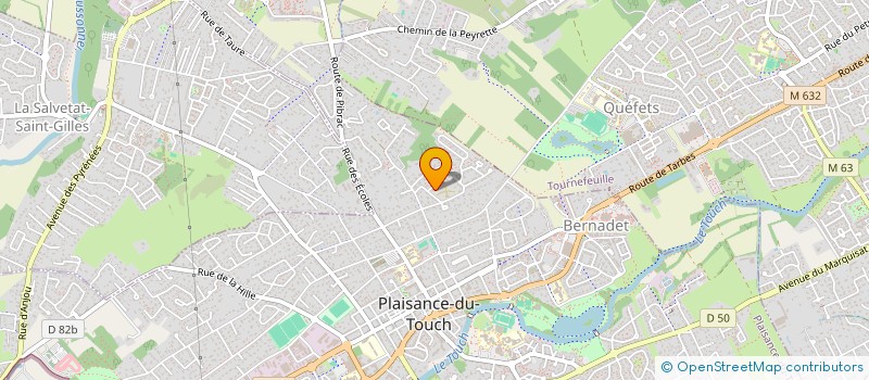 localisation de l'entreprise SCI SE CHAO  PLAISANCE DU TOUCH