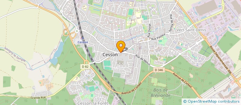 localisation de l'entreprise SCI SE GRONDIN  CESSON