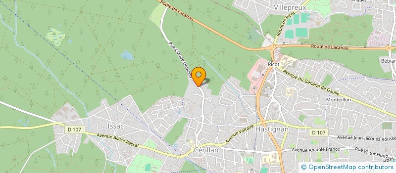 localisation de l'entreprise SCI SE & MA  SAINT-MEDARD-EN-JALLES