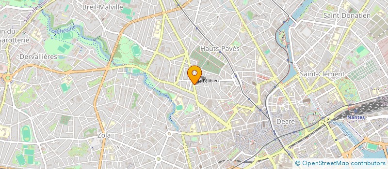 localisation de l'entreprise SCI SE.NA.CO. à NANTES