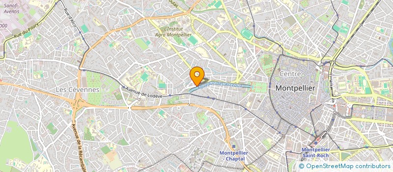 localisation de l'entreprise SCI SEA DOGUE à MONTPELLIER
