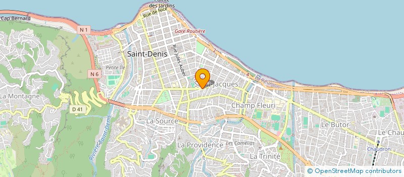 localisation de l'entreprise SCI SEA GREEN à SAINT-DENIS