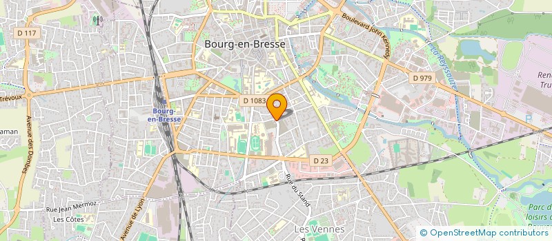 localisation de l'entreprise SCI SEA ONE à BOURG-EN-BRESSE