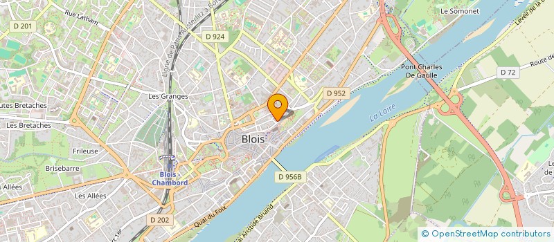 localisation de l'entreprise SCI SEABAR  BLOIS