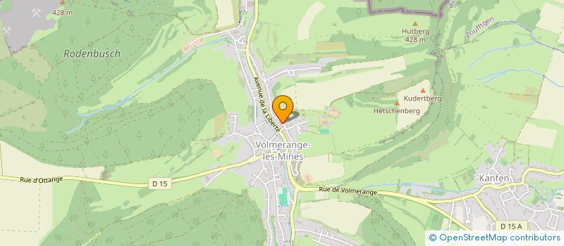 localisation de l'entreprise SCI SEADAX AUDUN  VOLMERANGE-LES-MINES