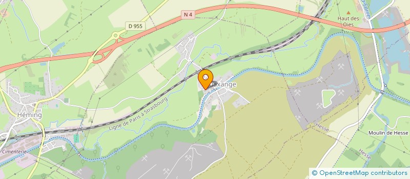 localisation de l'entreprise SCI SEAGALL  XOUAXANGE