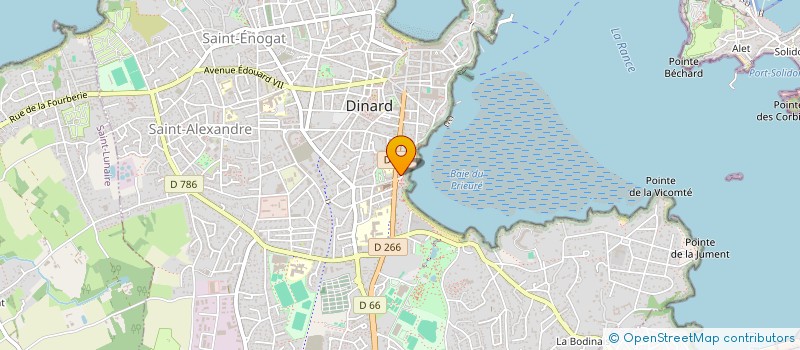 localisation de l'entreprise SCI SEAGULL  DINARD