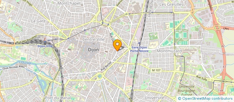 localisation de l'entreprise SCI SEAL à DIJON