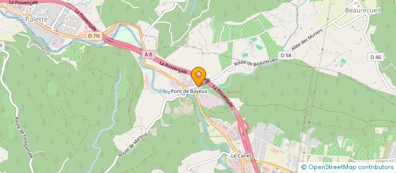 localisation de l'entreprise SCI SEAL  MEYREUIL