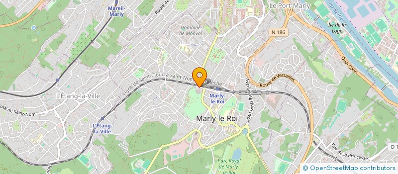 localisation de l'entreprise SCI SEALIFE  MARLY-LE-ROI