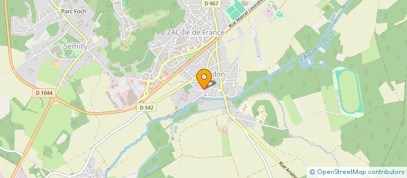 localisation de l'entreprise SCI SEAMMIFA à LAON