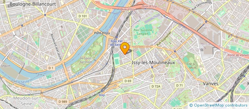 localisation de l'entreprise SCI SEAR à BOULOGNE-BILLANCOURT