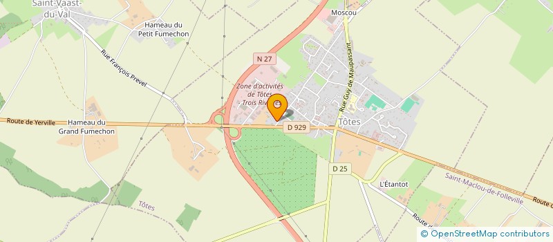 localisation de l'entreprise SCI SEASIDE  TOTES