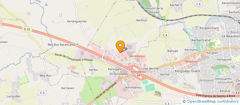 localisation de l'entreprise SCI SEASIDE IMMO  MELLAC