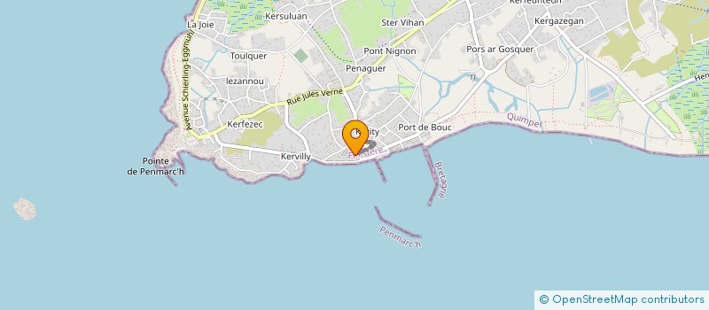 localisation de l'entreprise SCI SEATY & CO  PENMARCH