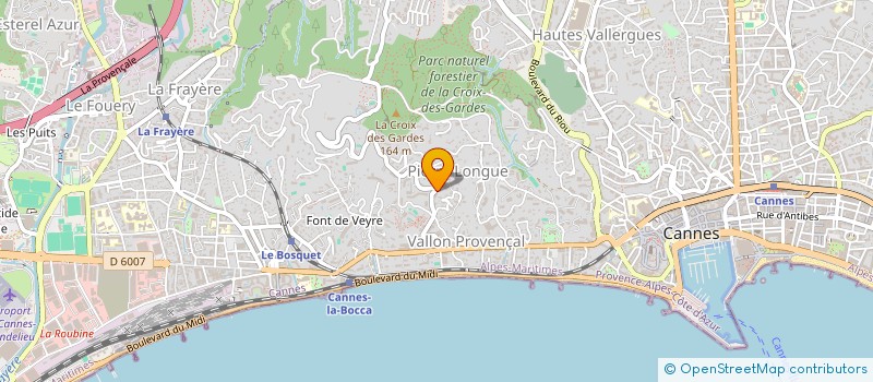 localisation de l'entreprise SCI SEAVEW 06 à CANNES