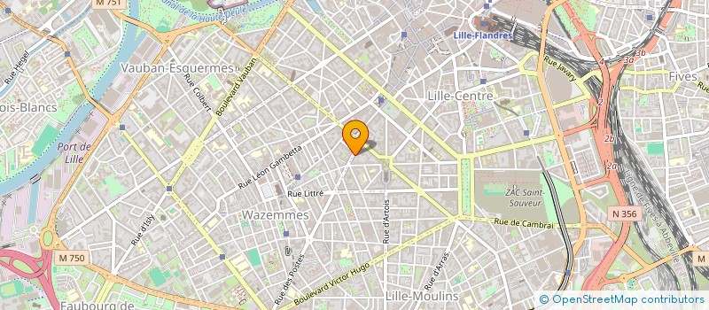localisation de l'entreprise SCI SEB à LILLE