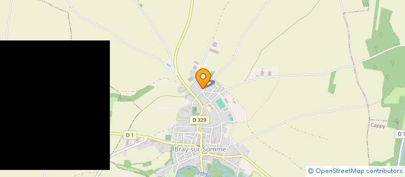 localisation de l'entreprise SCI SEB  BRAY-SUR-SOMME