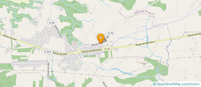 localisation de l'entreprise SCI SEBA  HINX