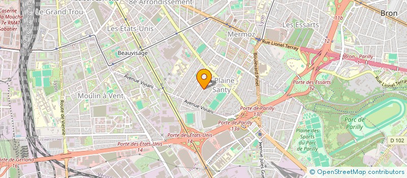 localisation de l'entreprise SCI SEBA  LYON