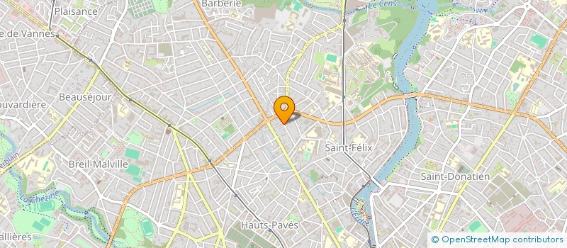 localisation de l'entreprise SCI SEBA  NANTES