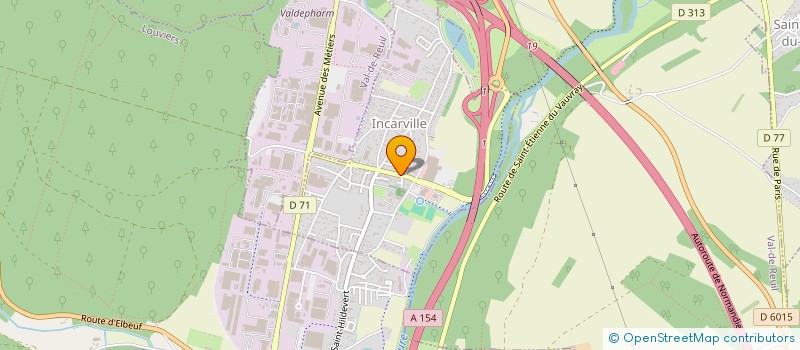 localisation de l'entreprise SCI SEBA  INCARVILLE