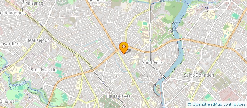 localisation de l'entreprise SCI SEBAALI REAL ESTATE  NANTES