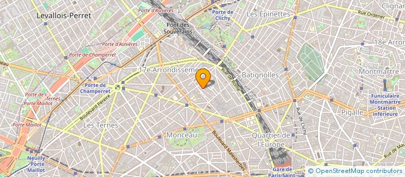 localisation de l'entreprise SCI SEBAC  PARIS