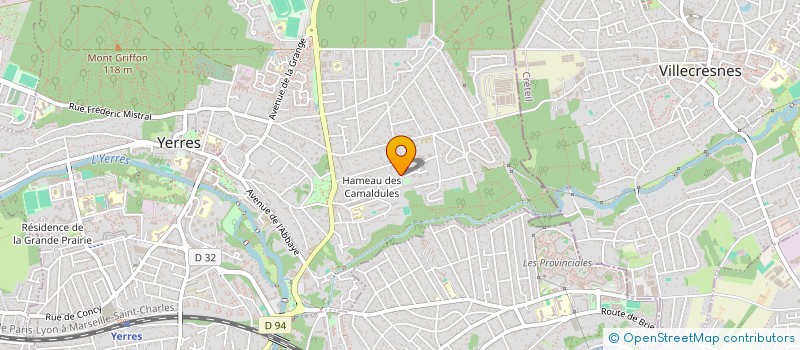 localisation de l'entreprise SCI SEBADO  YERRES