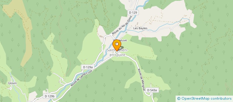 localisation de l'entreprise SCI SEBADRIC  CHAMALOC