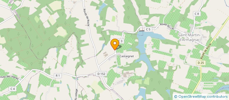 localisation de l'entreprise SCI SEBAGER  SAINT-MARTIN-D ARMAGNAC