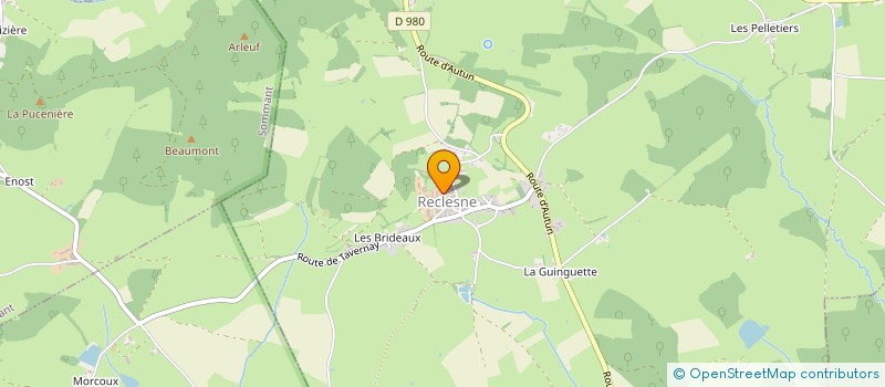 localisation de l'entreprise SCI SEBALAIN  RECLESNE