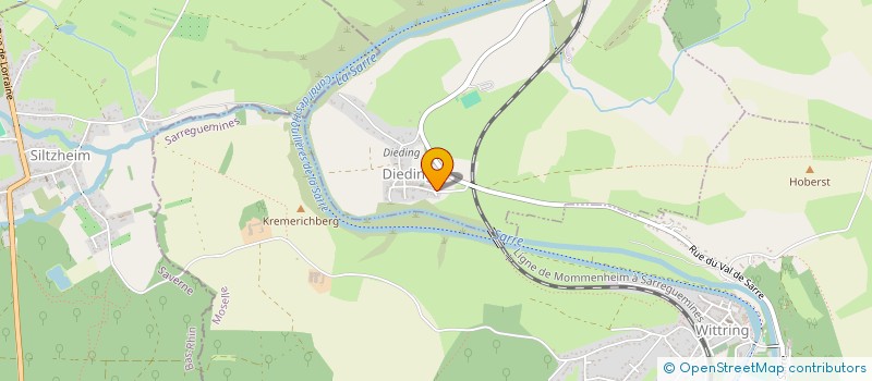 localisation de l'entreprise SCI SEBALANNE  ZETTING