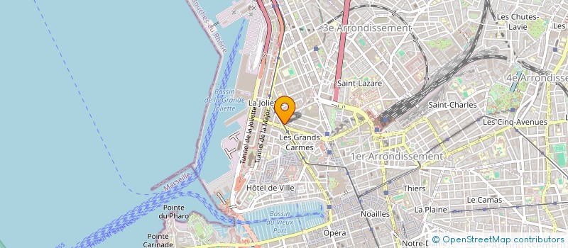 localisation de l'entreprise SCI SEBALEX à MARSEILLE