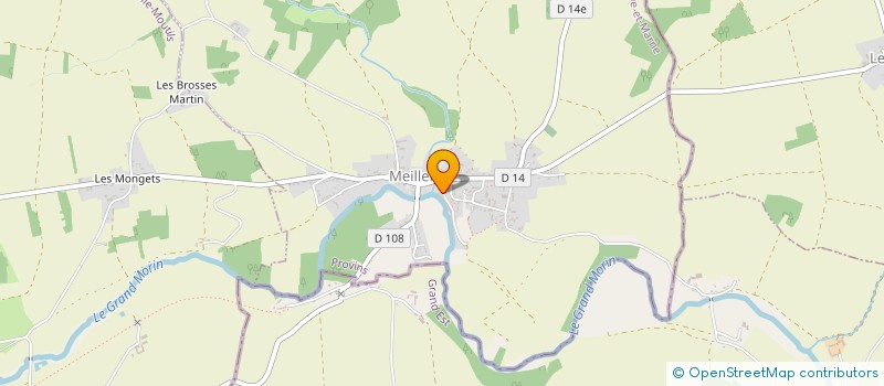 localisation de l'entreprise SCI SEBALMAPO  MEILLERAY