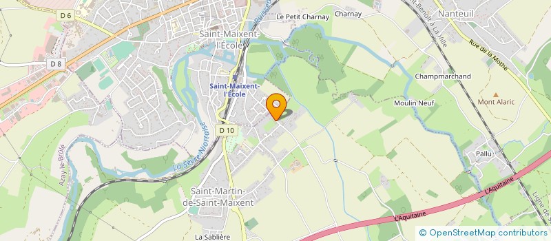 localisation de l'entreprise SCI SEBAMIK  SAINT-MARTIN-DE-SAINT-MAIXENT