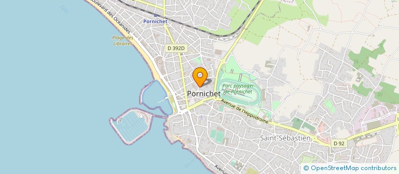 localisation de l'entreprise SCI SEBASTIEN à PORNICHET