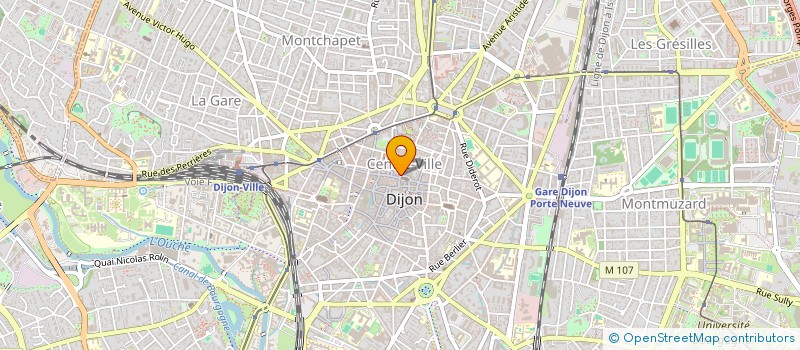localisation de l'entreprise SCI SEBASTIEN à DIJON