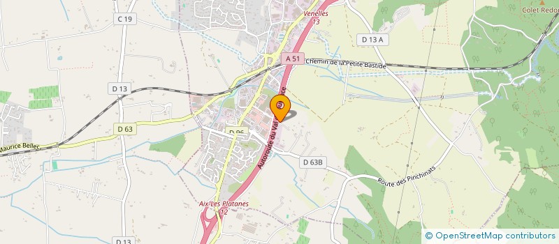 localisation de l'entreprise SCI SEBASTIEN  VENELLES