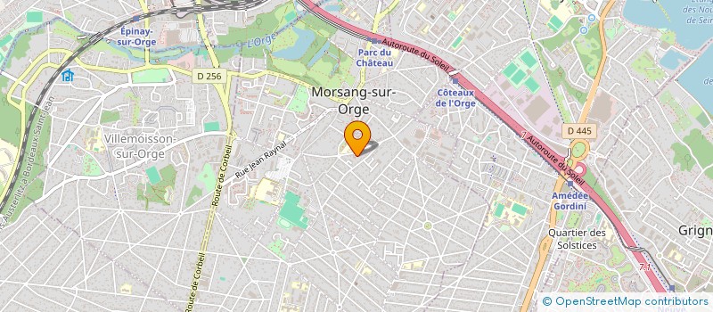 localisation de l'entreprise SCI SEBASTIEN ARDON à MORSANG-SUR-ORGE
