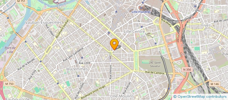 localisation de l'entreprise SCI SEBASTO 29  RIEUX-EN-CAMBRESIS