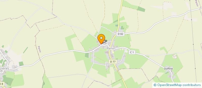 localisation de l'entreprise SCI SEBAT  PENIN