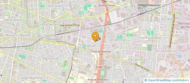 localisation de l'entreprise SCI SEBATIL  CHARENTAY