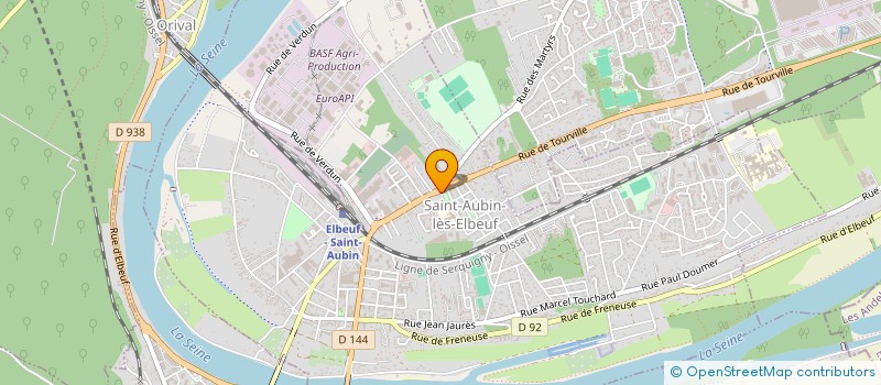 localisation de l'entreprise SCI SEBAVALE  TOURVILLE-LA-CAMPAGNE