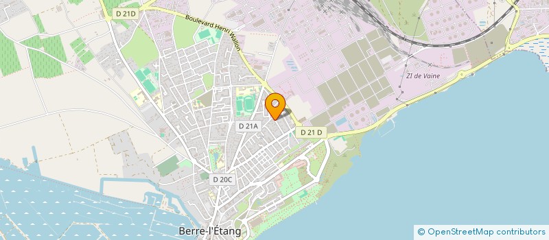localisation de l'entreprise SCI SEBAYA à BERRE-L'ETANG