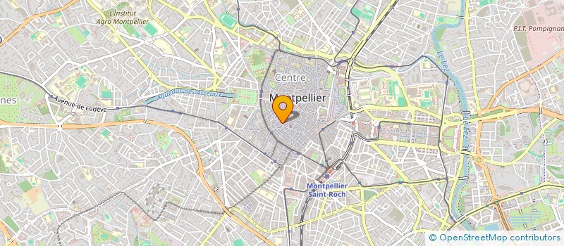 localisation de l'entreprise SCI SEBBAG à MONTPELLIER