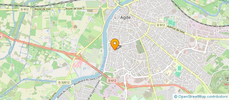 localisation de l'entreprise SCI SEBE  AGDE