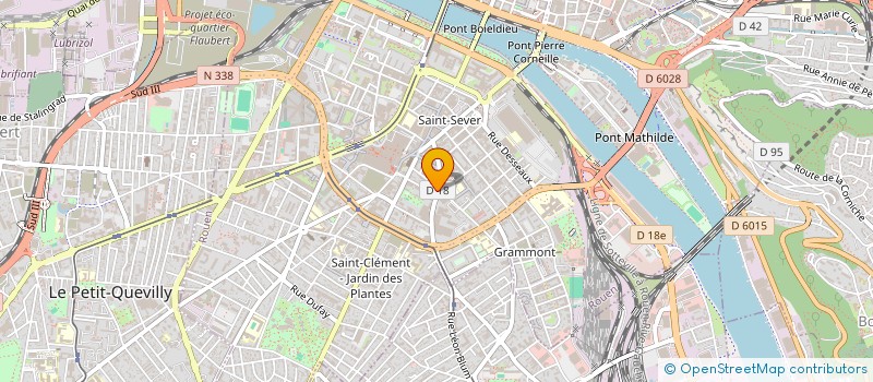 localisation de l'entreprise SCI SEBE à ROUEN