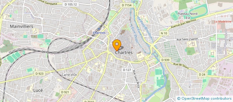 localisation de l'entreprise SCI SEBEL à CHARTRES